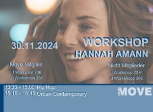 Workshop mit Hannah Amann